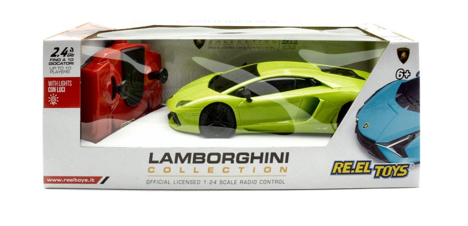 Lamborghini Aventador Green Radiocomando – RE.EL.Toys 1:24