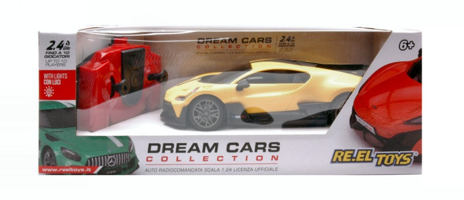 Bugatti Divo Yellow Radiocomando – RE.EL.Toys 1:24