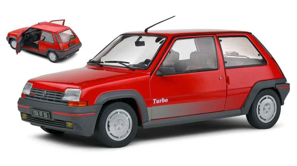 Renault R5 GT Turbo Mki 1985 rosso 1:18 – Solido