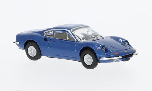 Ferrari Dino 246 GT 1969 Met.blue – Premium Classixxs 1:87