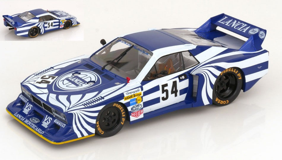 Lancia Beta Montecarlo Gr.5 N.54 6H Silverstone 1980 Rohrl/alboreto – ModelCarGroup 1:18