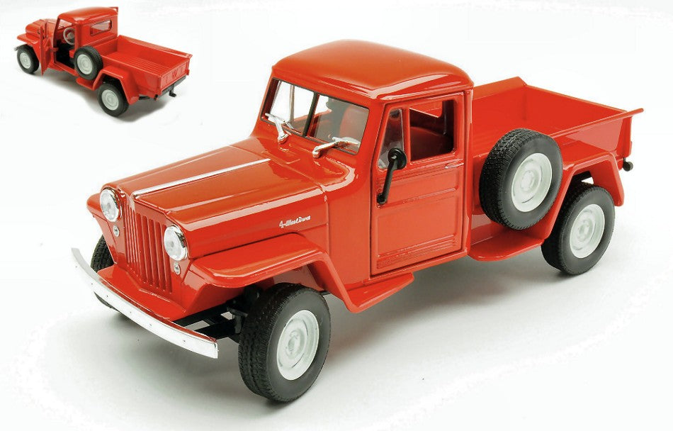 Jeep Willys Red – Welly 1:24
