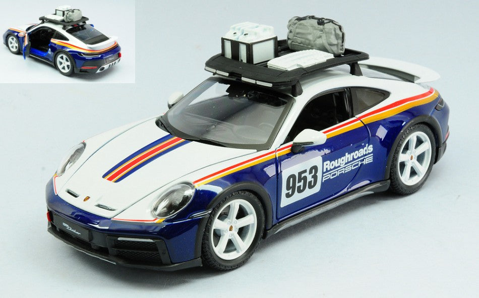 Porsche 911 N.953 (memorial) Dakar 2023 – Burago 1:24