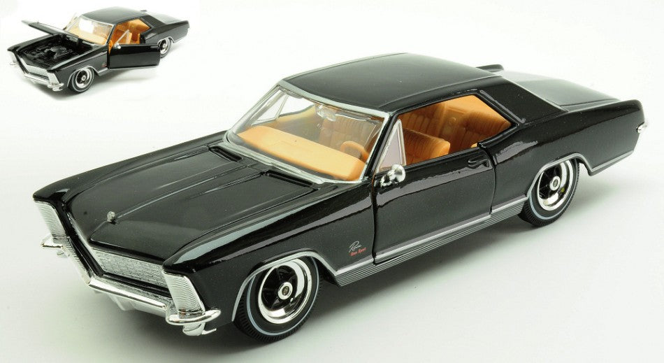 Buick Riviera 1965 nero 1:24 – Maisto