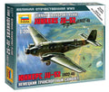 Junkers JU-52 German Transport Plane Kit – Zvezda 1:200