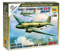 LI-2 Soviet Transport Plane WWII Kit – Zvezda 1:72