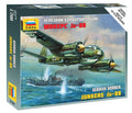 Junkers JU-88 German Bomber Kit – Zvezda 1:200