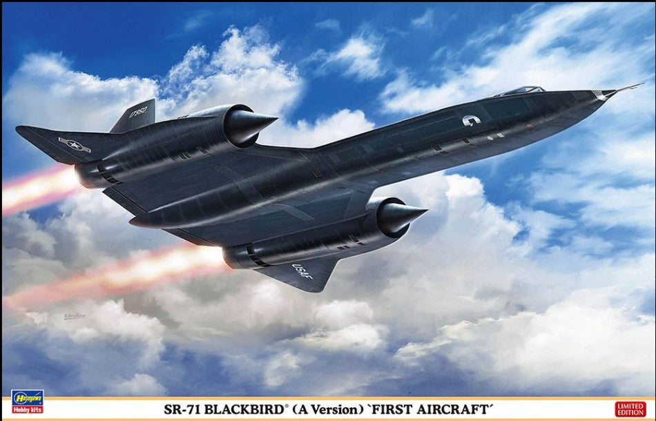 SR-71 Blackbird First Aircraft Kit – Hasegawa 1:72