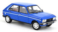 Peugeot 104 S 1981 Ibis blu 1:18 – Norev