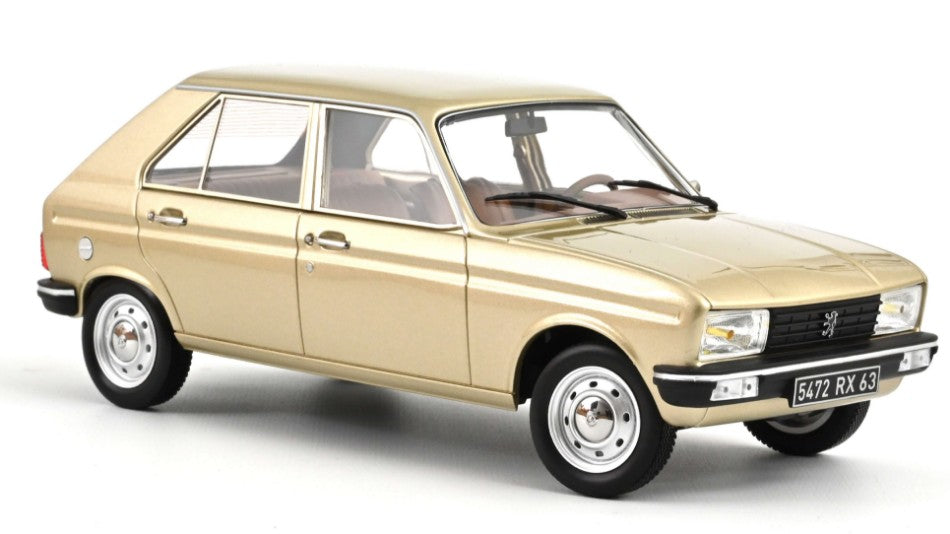 Peugeot 104 Gr 1981 Beige Metallic 1:18 – Norev