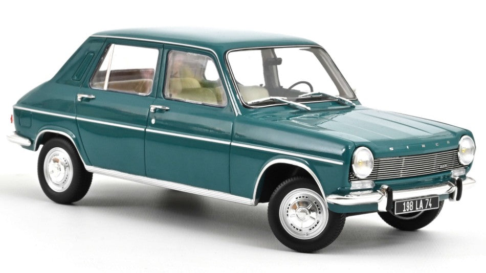 Simca 1100 Gls 1968 Borodine verde 1:18 – Norev