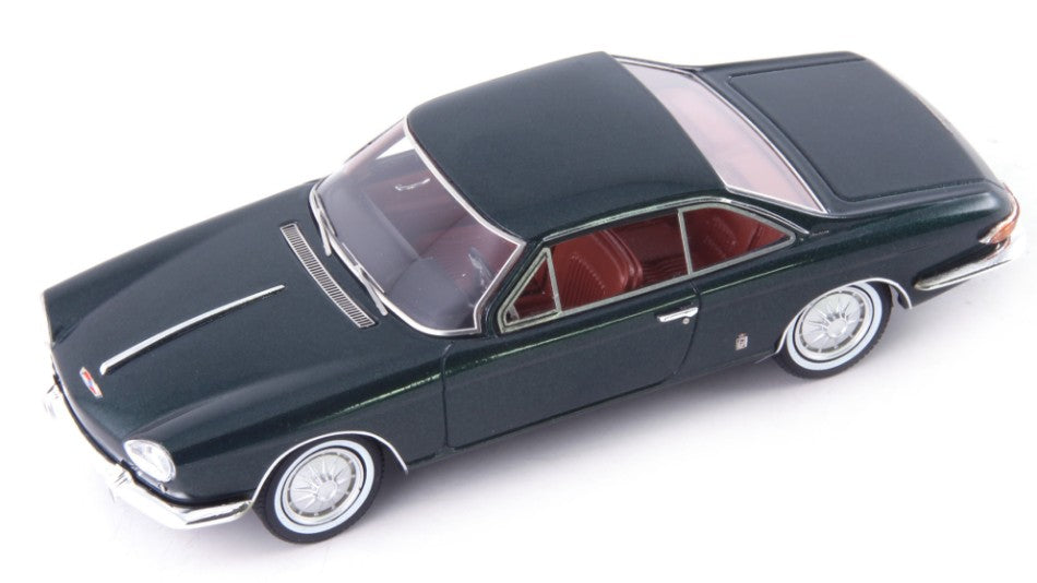 Chevrolet Corvair Coupe Pininfarina 1962 Dark Green – Avenue43 1:43