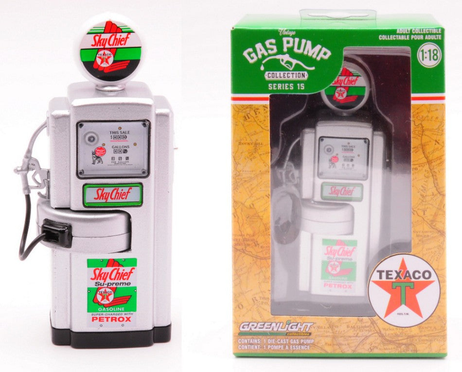 Gas Pump Texaco 1948 – Greenlight 1:18