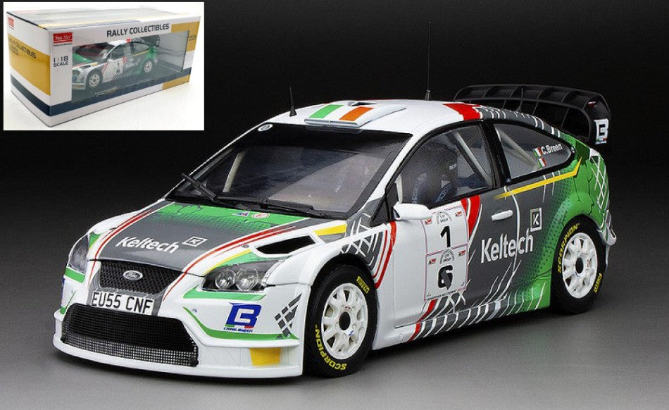 Ford Focus WRC06 N.1 Winner Boggeragh Rallyspr. 2022 Breen-brennan – SunStar 1:18