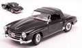 Mercedes 190SL Closed Soft Top 1955 Black – Welly 1:24