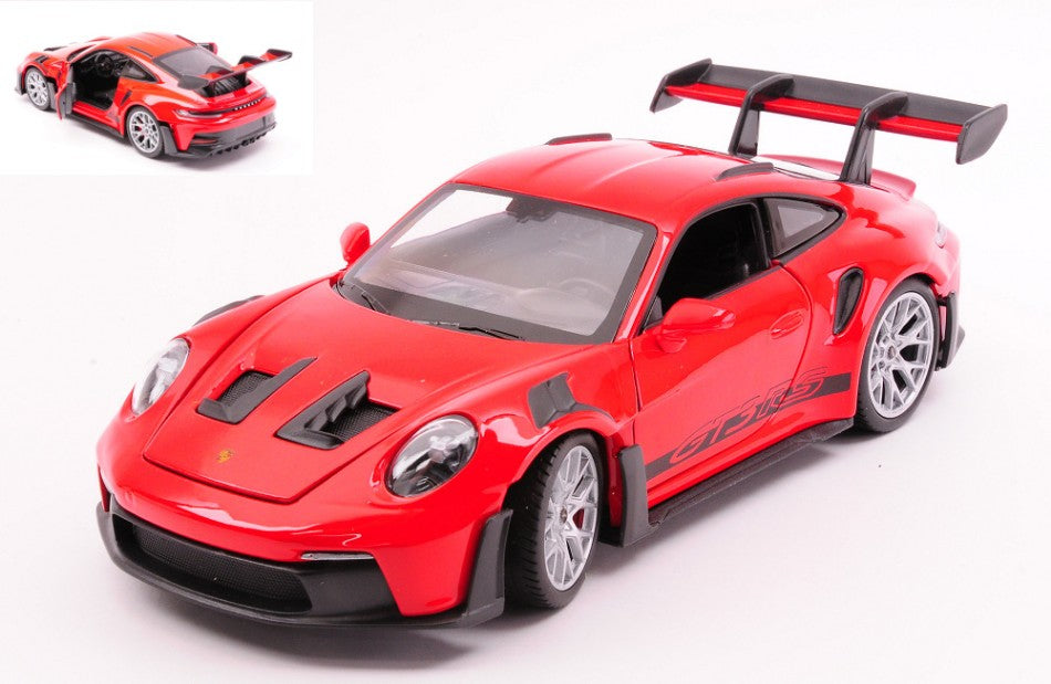 Porsche 911 GT3 Rs 992 2023 Red – Welly 1:24