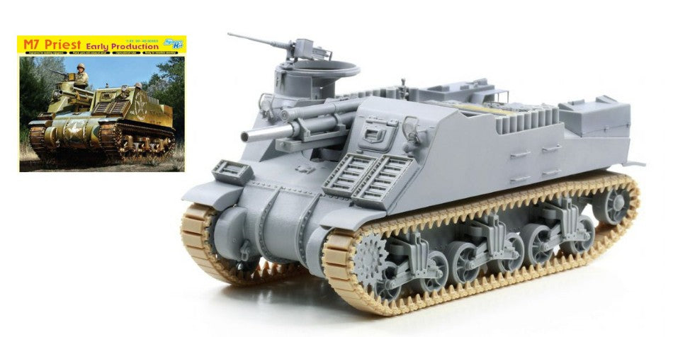 M7 Priest Early Production Kit – Dragon 1:35