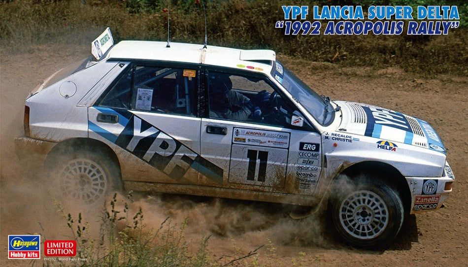 Lancia Super Delta 1992 Acropolis Rally Kit – Hasegawa 1:24