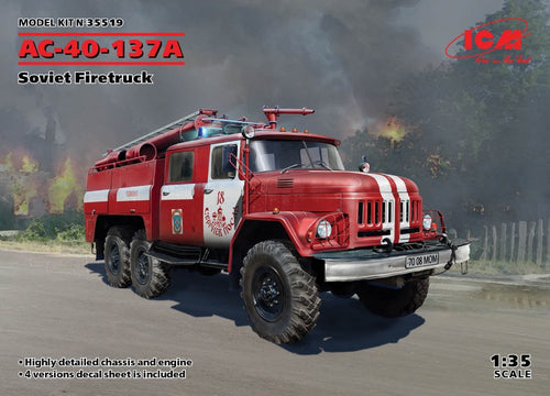 AC-40 137A Soviet Firetruck Kit – ICM 1:35