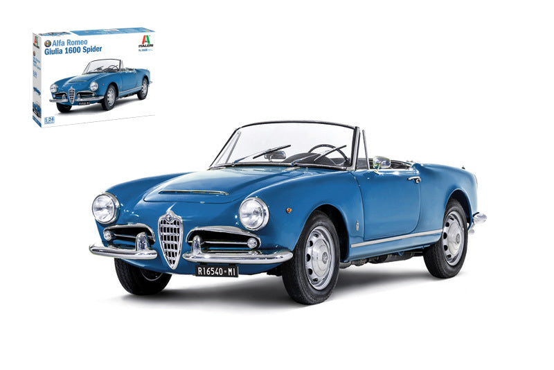 Alfa Romeo Giulia 1600 Spider Kit – Italeri 1:24
