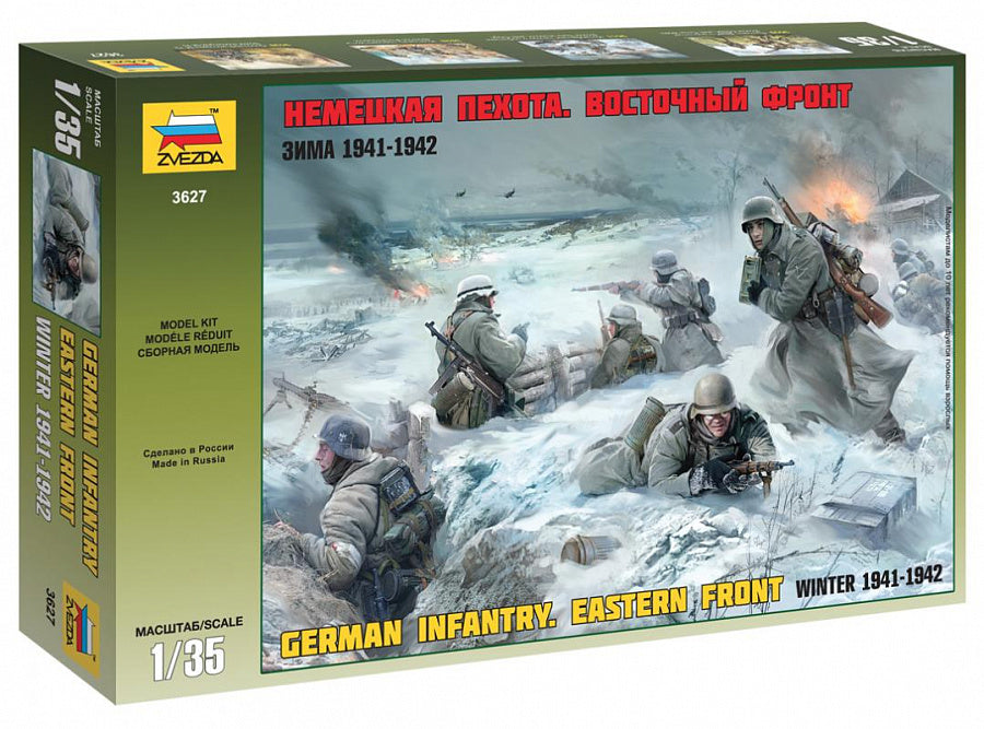 German Infantry Winter 1941-42 Kit – Zvezda 1:35