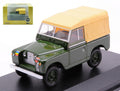 Land Rover Series Ii Swb Canvas Reme Green W/soft Top Cream – Oxford 1:43