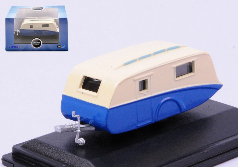 Caravan Blue/cream – Oxford 1:76