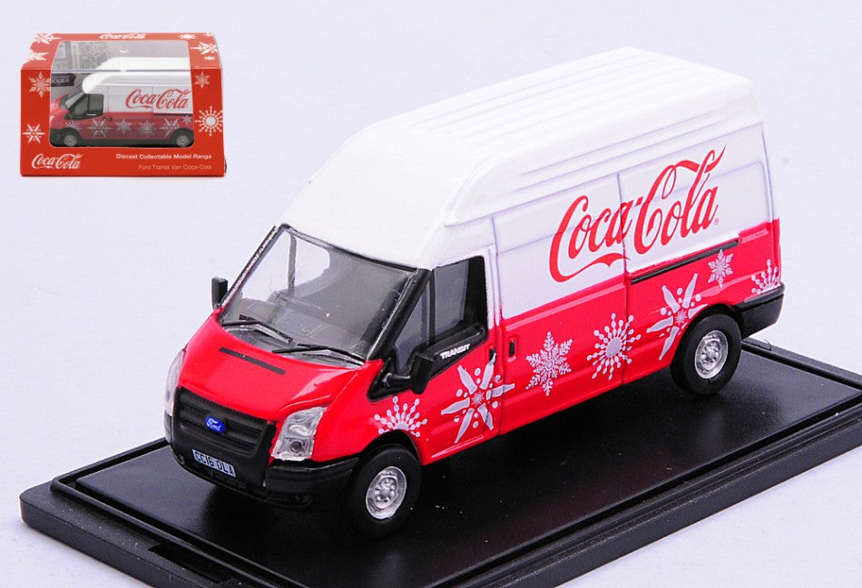 Ford Transit Lwb High Coca Cola – Oxford 1:76