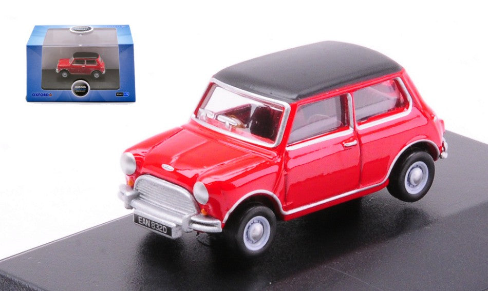 Austin Cooper Mini Tartan Red/black – Oxford 1:76