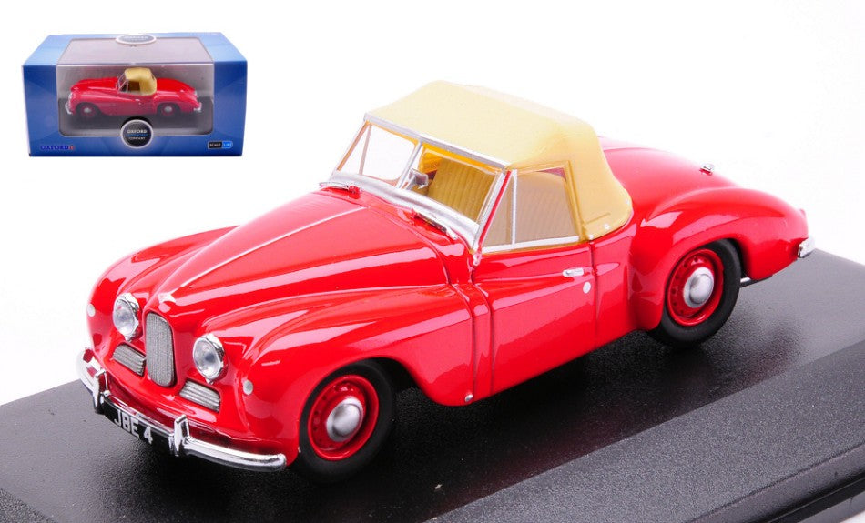 Jowett Jupiter Sa Red W/soft Top Beige – Oxford 1:43
