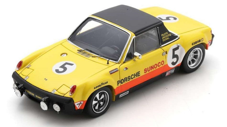 Porsche 914/6 N.5 7th 24 H Daytona 1971 Duval-nicholas-bailey – Spark Model 1:43