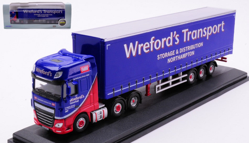 Bilico Daf Xf Euro 6 Curtanside Wrefords – Oxford 1:76