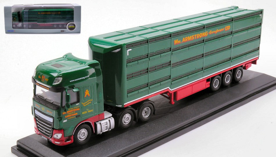Bilico Trasporto Bestiame Daf Xf William Armstrong Livestock – Oxford 1:76