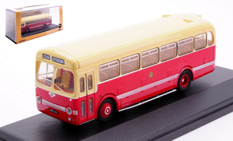 Autobus Saro Bus County Donegal Railways Red/cream – Oxford 1:76