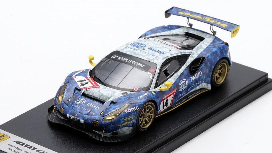 Ferrari 488 GT3 Evo N.14 24H NURBURG.2022 Kohl./foster/szymk./bleek. – Looksmart 1:43