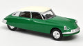 Citroen Ds 19 1958 Green & White Roof – Norev 1:58
