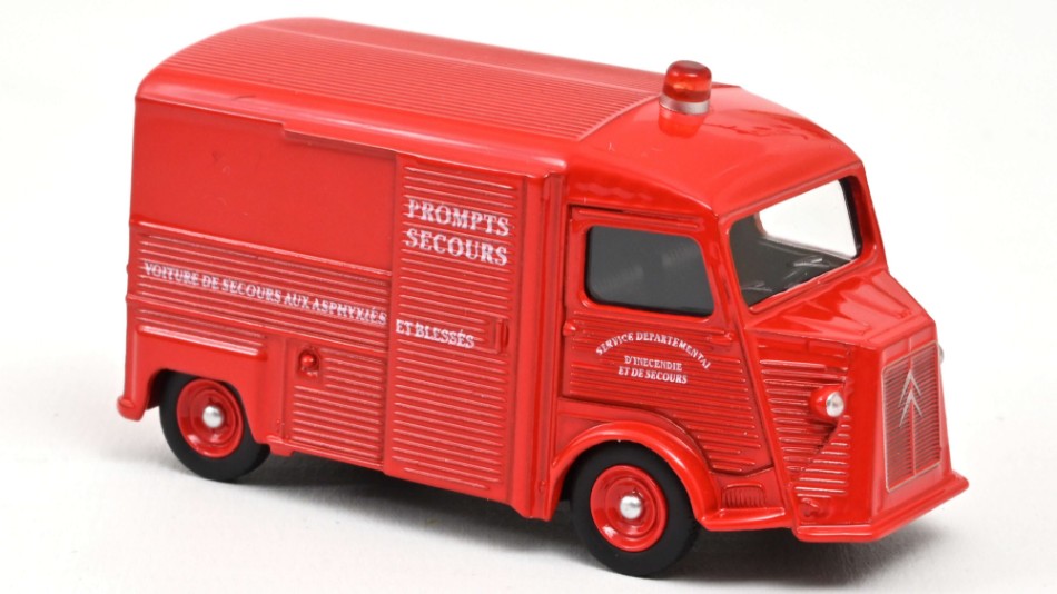 Citroen Hy 1969 Firetruck – Norev 1:58