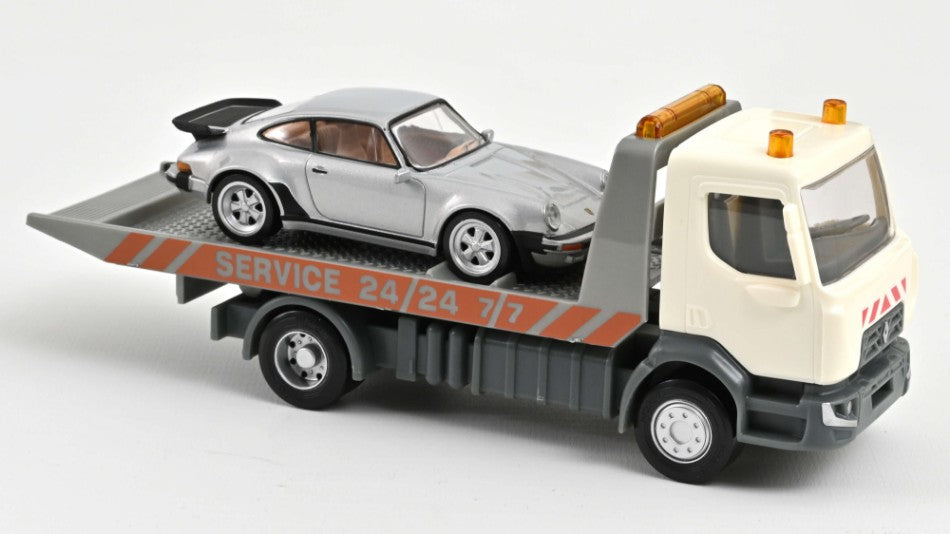 Breakdown Truck Plastigam And Porsche 911 Jet Car – Norev 1:43
