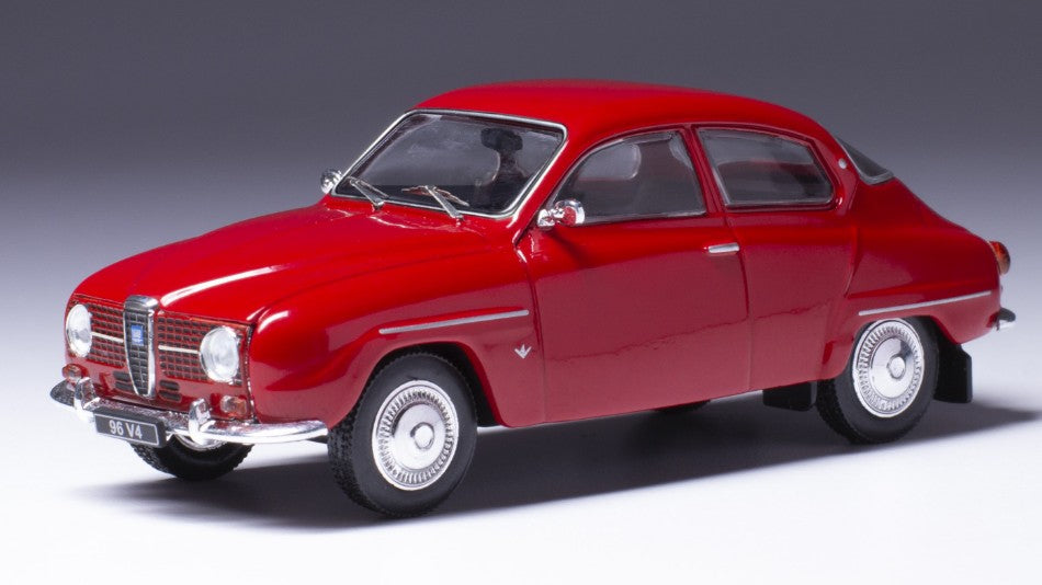 Saab 96 V4 1965 Red – Ixo Model 1:43