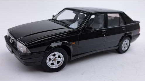 Alfa Romeo 75 Black – Triple 9 1:18