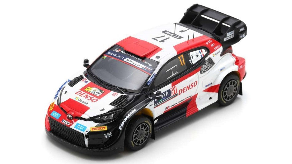 Toyota Yaris N.17 Winner Rally Safari 2023 S.OGIER-V.LANDAIS – Spark Model 1:43