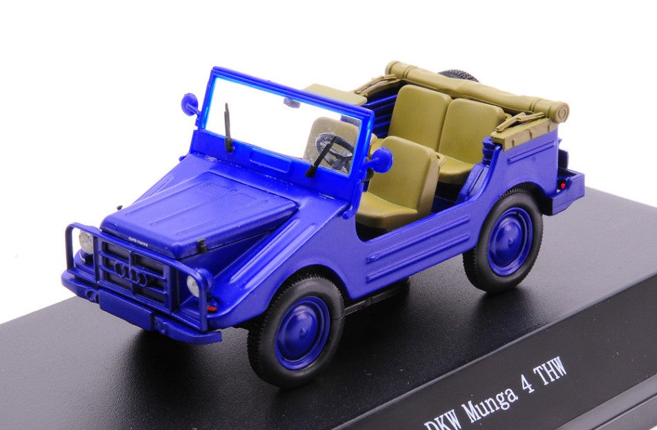 Dkw Munga 4 Thw Open Blue – Starline 1:43