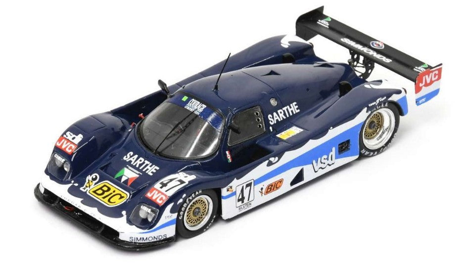 Cougar C 26 S N.47 24 H Le Mans 1991 Bourdonnais-trolle-brand – Spark Model 1:43