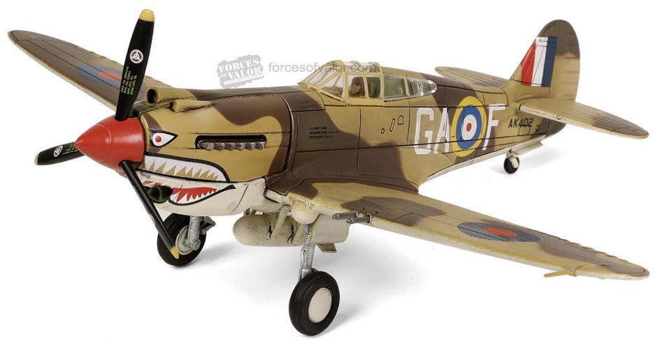 Curtiss P-40B Tomahawk Mk Ib 112 Squadron Royal – Forces of Valor 1:72