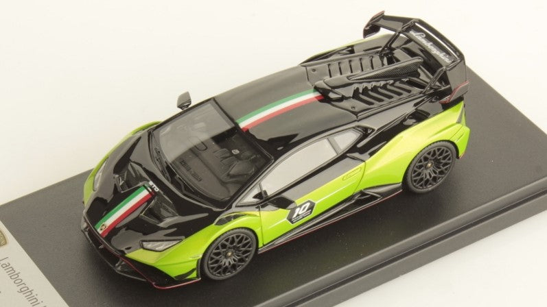 Lamborghini Huracan Sto Sc 10th Anniversary Green/black – Looksmart 1:43