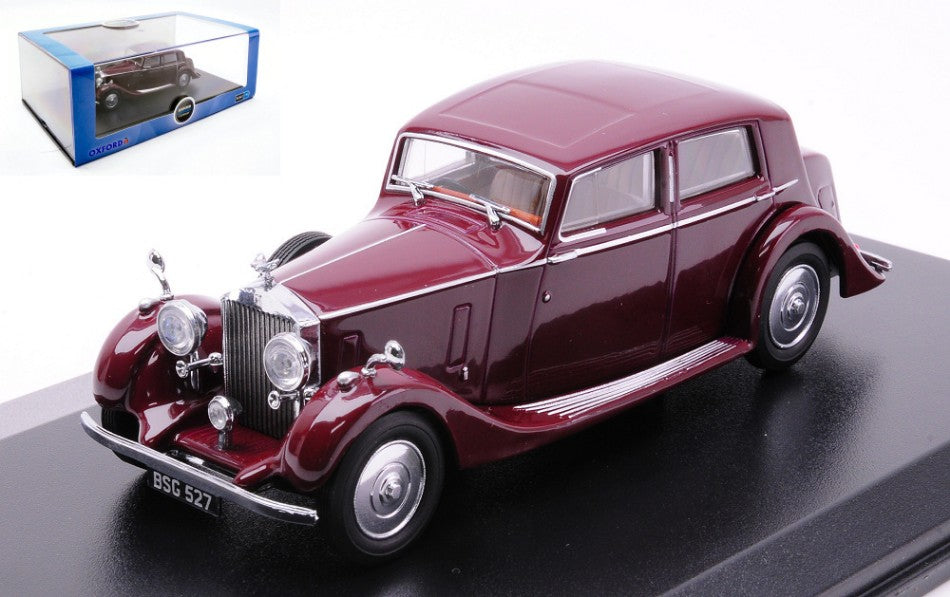 Rolls Royce 25/30 Thrupp & Maberley Burgundy – Oxford 1:43