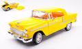Chevrolet Bel Air Convertible 1955 Yellow – MotorMax 1:18