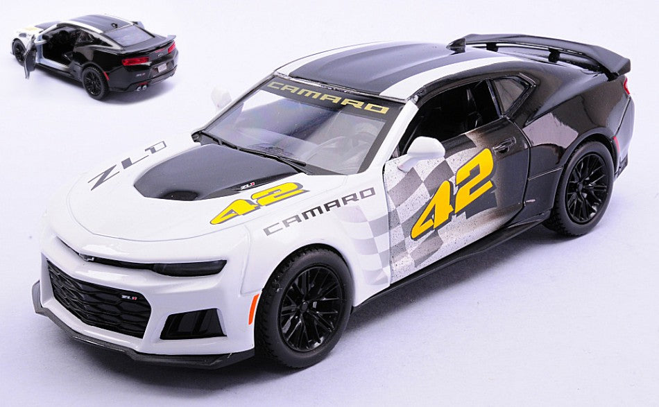 Chevrolet Camaro ZL1 N.42 2017 White/black – MotorMax 1:24