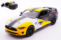 Ford Mustang GT 2018 Yellow/white/black – MotorMax 1:24