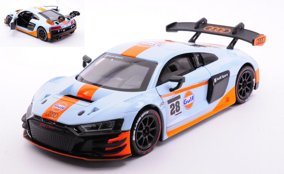 Audi RS8 Lms GT3 "gulf" Livery – MotorMax 1:24